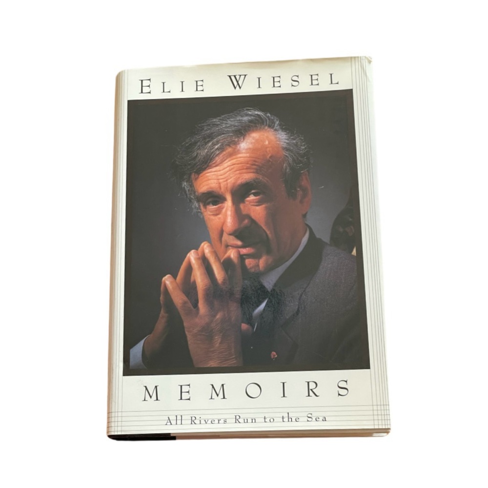 Signed All Rivers Run to the Sea by Elie Wiesel Hardcover 1996